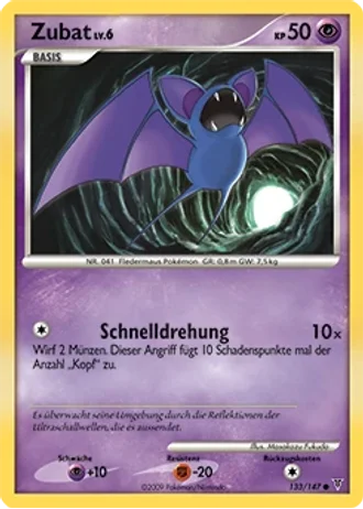 Zubat #133/147 — Ultimative Sieger