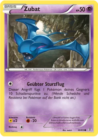 Zubat #30/83 — Generationen