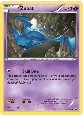 Zubat #30/83 — Generazioni