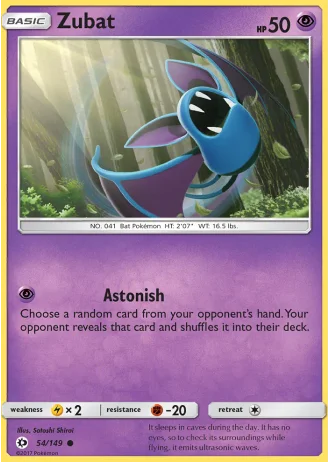Zubat #54 — Sun & Moon