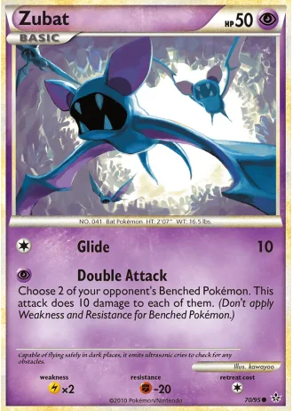 Zubat #70/95 — Forze Scatenate