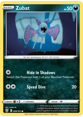 Zubat #89 — Battle Styles