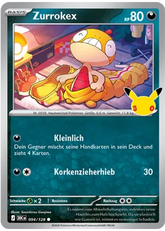 Zurrokex #094/128 — 30 Jahre