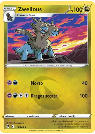 Zweilous #114/203 — Evoluzioni Eteree