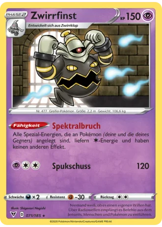 Zwirrfinst #71/185 — Farbenschock