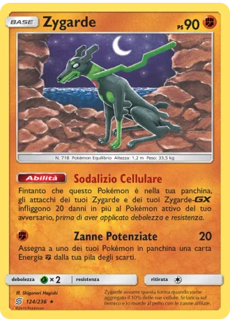 Zygarde #124/236 — Sintonia Mentale