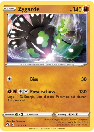 Zygarde #28/73 — Weg des Champs