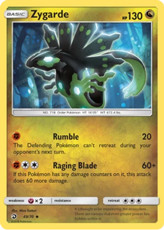 Zygarde #49 — Trionfo Dei Draghi