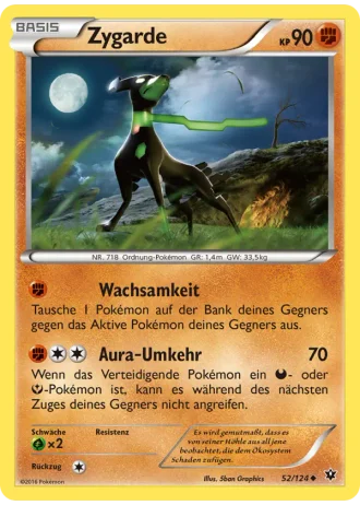 Zygarde #52/124 — Schicksalsschmiede