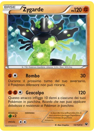 Zygarde #53/124 — Destini Incrociati