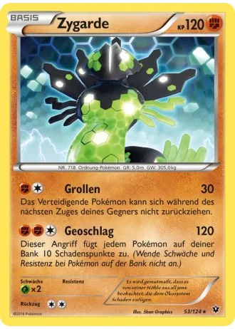 Zygarde #53/124 — Schicksalsschmiede