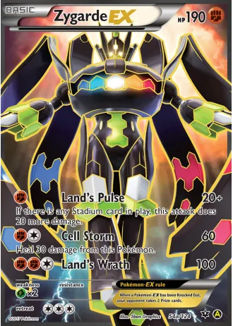 Zygarde EX #54a — Fates Collide