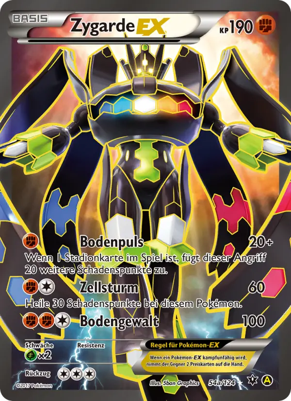 Zygarde EX #54a — Schicksalsschmiede