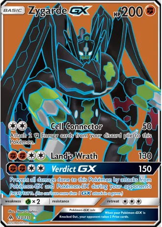 Zygarde GX #123/131 — Forbidden Light