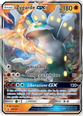 Zygarde GX SM122 — Sole e Luna Promos