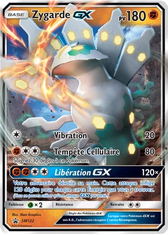 Zygarde GX SM122 — Soleil & Lune Promos
