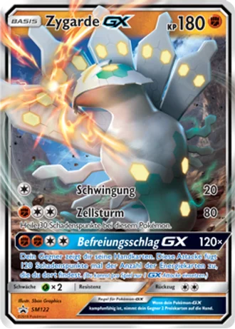Zygarde GX SM122 — Sonne & Mond Promos