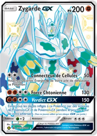 Zygarde GX SV65 — Coffre Chromatique (Destinées Occultes)