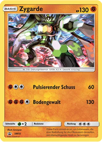 Zygarde SM15 — Sonne & Mond Promos