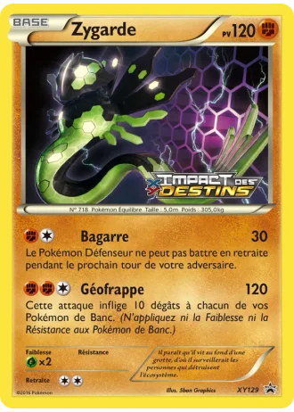 Zygarde XY129 — XY Promos