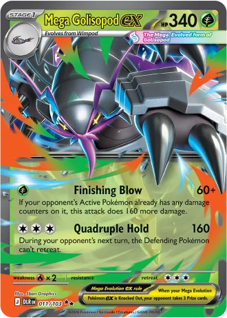 Mega Golisopod ex 011/103