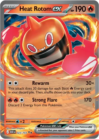 Heat Rotom ex 023/103