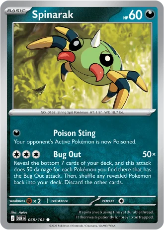 Spinarak 058/103
