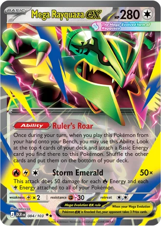Mega Rayquaza ex 084/103