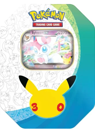 30th Celebration Pokémon ex Tin (Sylveon ex / Greninja ex)