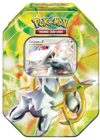 Arceus Collector's - Arceus LV.X Tin (Green)