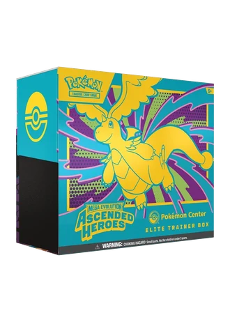 Ascended Heroes Pokémon Center Elite Trainer Box
