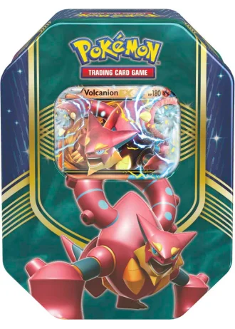 Battle Heart Tin - Volcanion EX Tin