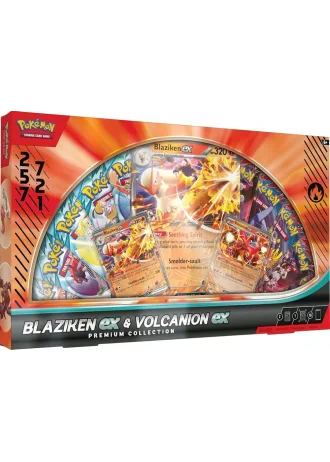 Blaziken ex & Volcanion ex Premium Collection