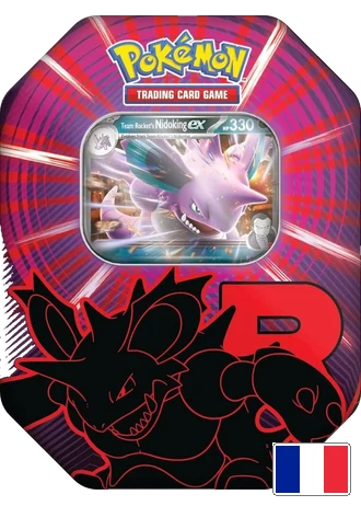 Boîte Team Rocket Nidoking-ex de la Team Rocket