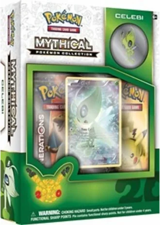 Celebi Mythical Pokémon Collection