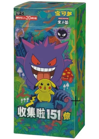 Collect 151 Booster Box Surprise Jumbo (Simplified Chinese)
