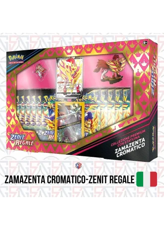 Collezione Premium con statuetta Zamazenta cromatico