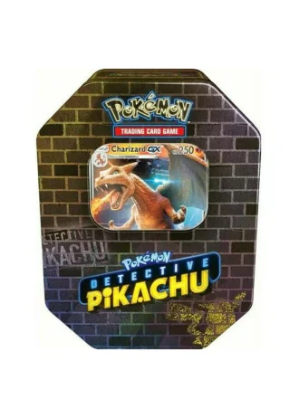 Detective Pikachu - Charizard GX Tin