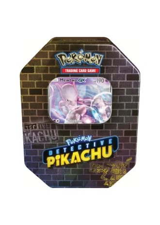 Detective Pikachu - Mewtwo GX Tin