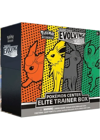 Evolving Skies Pokémon Center Elite Trainer Box (Design 1)
