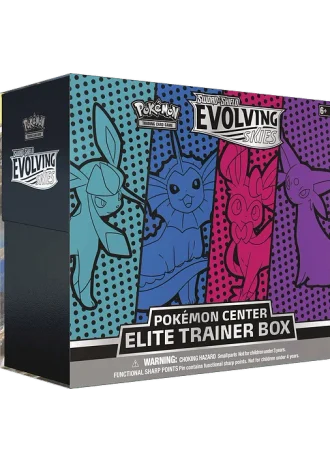 Evolving Skies Pokémon Center Elite Trainer Box (Design 2)