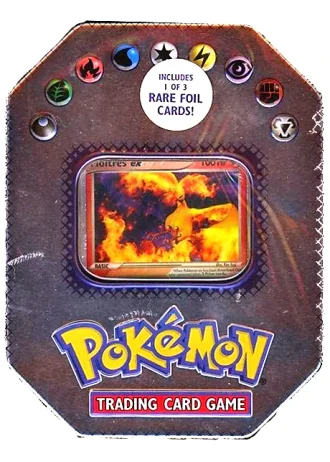EX Collector's Window - Moltres ex Tin