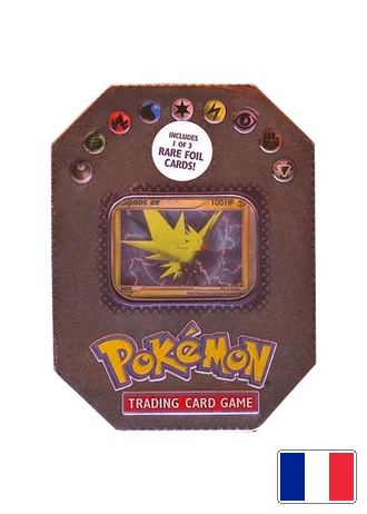 EX Collector's Window Tins: Pokebox Zapdos ex