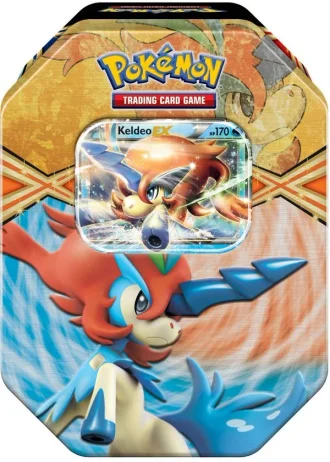 EX Power - Keldeo-EX Tin