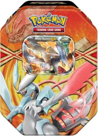 EX Power - White Kyurem-EX Tin