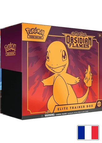 Flammes Obsidiennes Coffret Dresseur d'Élite