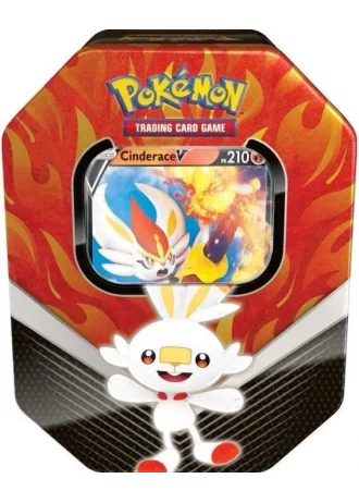 Galar Partners Tin - Cinderace V Tin