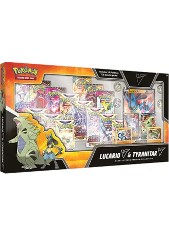 Heavy Hitters Premium Collection (Lucario V & Tyranitar V)
