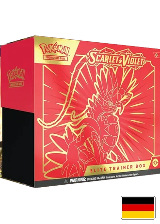Karmesin & Purpur Top-Trainer-Box (Koraidon)