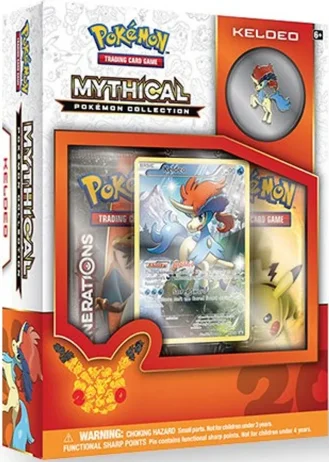 Keldeo Mythical Pokémon Collection